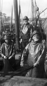 Older fishermen in Newlyn