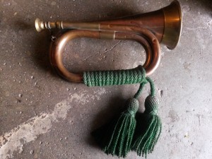 Fred Negus's bugle